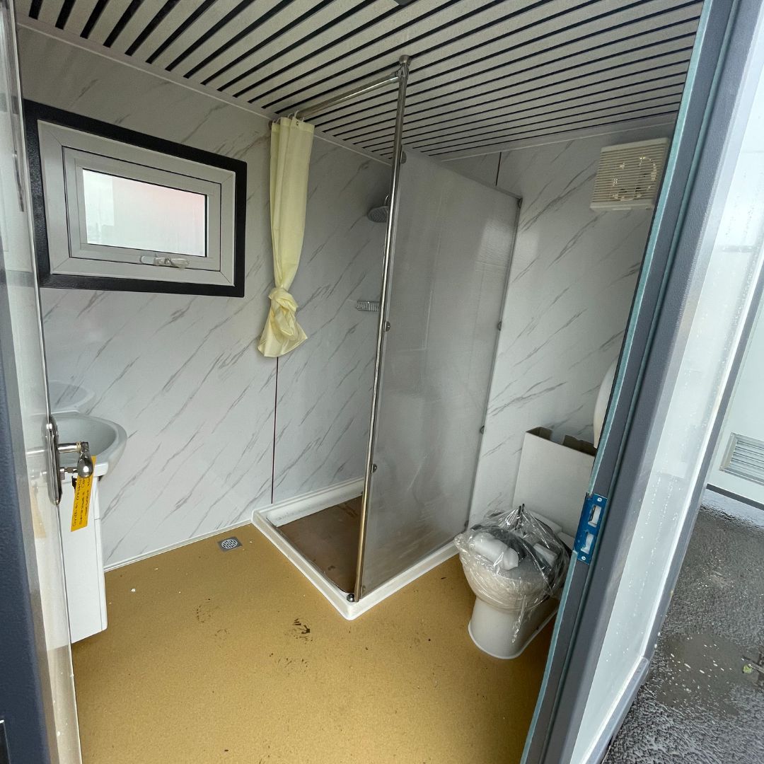 Portable Shower and Toilet Block