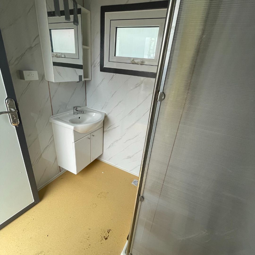 Portable Shower and Toilet Block
